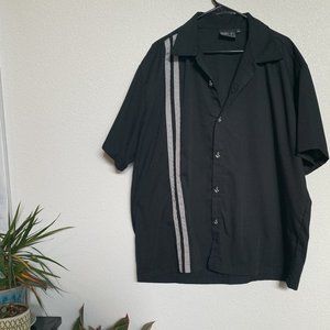 Men's XXL Daddy-O Button Down V-8 Button Rockabilly Kar Kulture